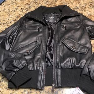 Black girls jacket NWT